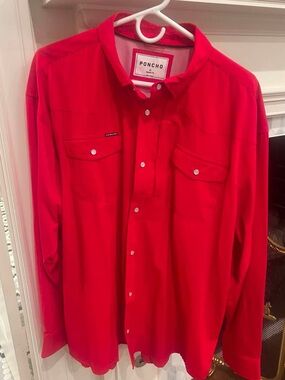 Men’s Poncho Outdoors Pearl Snap Shirt